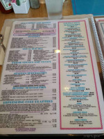 Ritz Diner menu