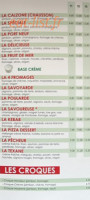 Port-Neuf Pizzas menu