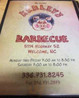 Kerley's Barbecue food