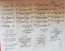 Little Bear Drive-in menu