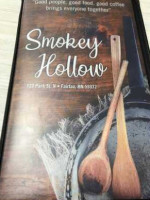 Smokey Hollow food