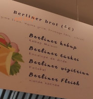 Frisch menu