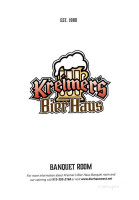 Bier Haus West menu