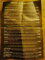 Mezzaluna menu