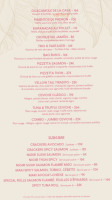 Deepfish By Andia menu