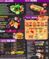 Allo Pizza menu