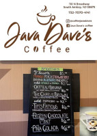 Java Dave's Coffee food