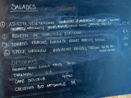 La Bottega menu