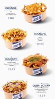 Label Poutine food