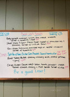 Sweet Lew's Hometown Cafe Inc menu