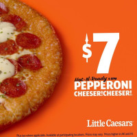 Little Caesars Pizza inside