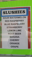 Biggie's Custard menu