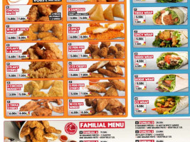 Chicken Spot menu