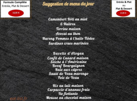 Le Paparazzi menu