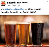 Sawmill Tap Room food