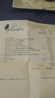 La Cantara menu