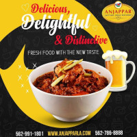 Anjappar Chettinad food