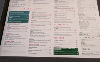 Panino Giusto menu