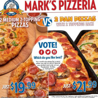 Mark's Pizzeria food