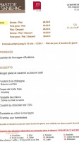 La Bastide De Sanilhac menu