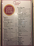 Tamira menu