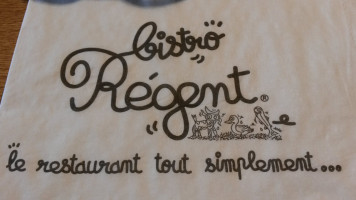 Bistro Régent food