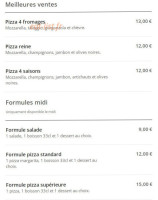 Mapizza menu