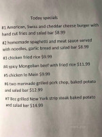 Aj 's Steak Pasta menu