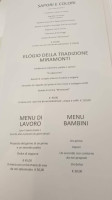 Miramonti L'altro menu