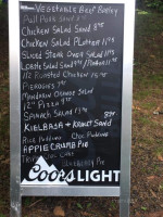 Top O'th' Hill menu