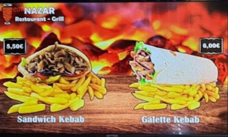 Taksim Grill Kebab menu