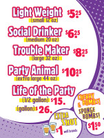 Daiquiris Company menu