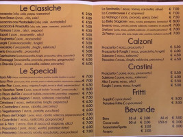 La Vecchia Torre menu