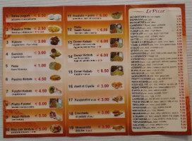 Kebaberia Reno menu