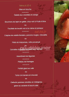 Le Riche menu