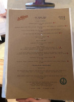 La Fabrica menu