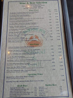 Dooger's Seafood Grill menu