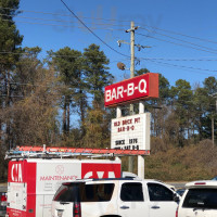 Old Brick Pit Barbeque outside