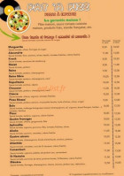 Pat'a Pizz' menu