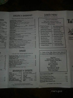 Tai's Dynasty menu