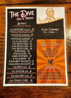 The Dive menu