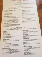 Baba Louie's menu