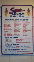 Super Cream Dairy menu