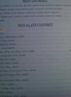 Illico Prétot menu