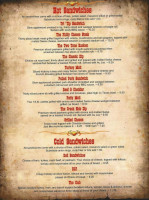 Creekside Gas Grill menu