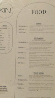 Kin menu