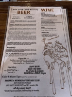 Little Toad Creek Brewery Distillery Las Cruces menu