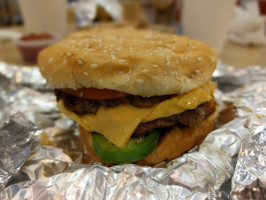 Five Guys Burgers Fries food