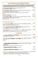 Cafe du Levant menu