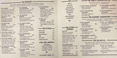 The Burger menu